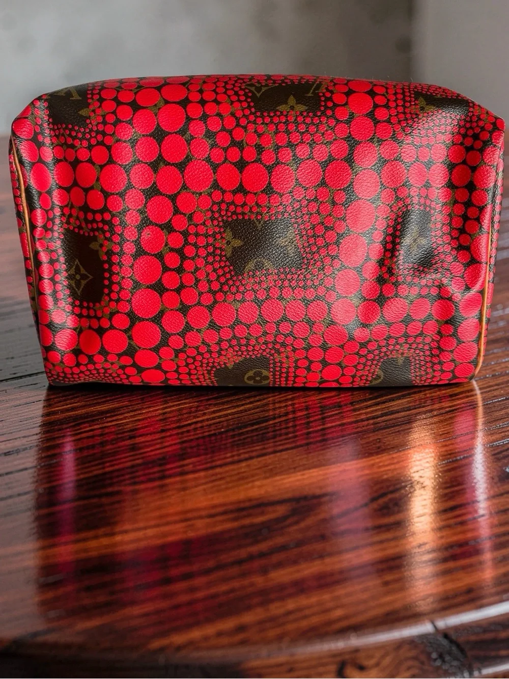 Louis Vuitton Yayoi Kusama Speedy 30 Red Pumpkin Infinity Dots Limited Edition